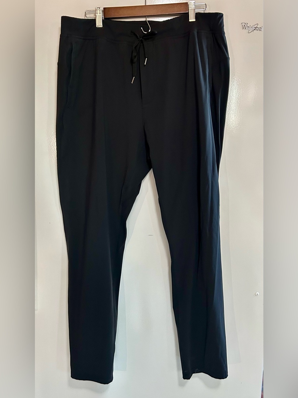 CRZ black yoga pants Sz XL (14) stretchy buttery soft